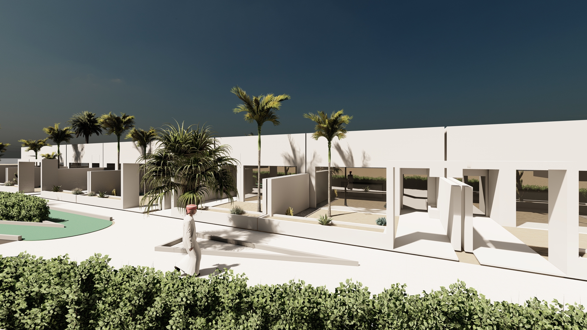 مجتمع مسکونی جزیره هنگام - نمونه کار معماری مسافرم