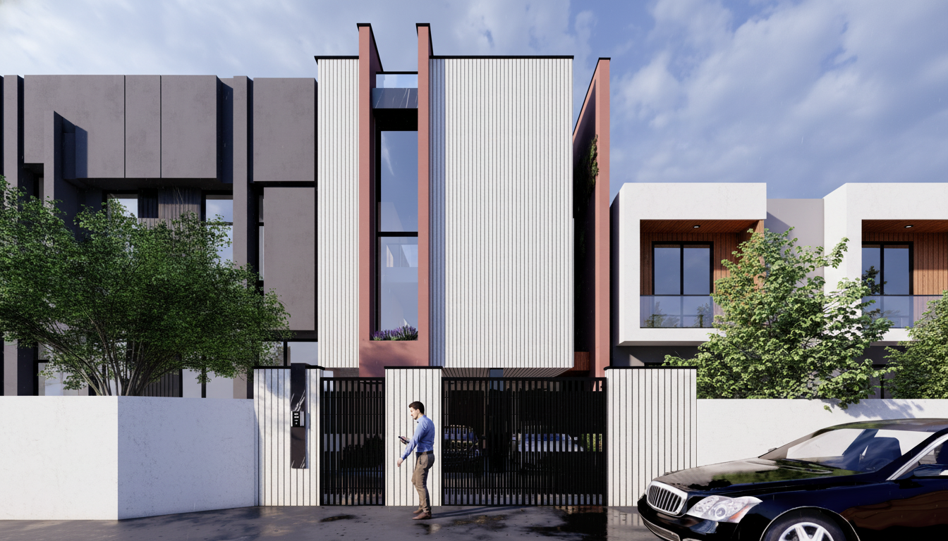 خانه سرخ - نمونه کار معماری مسافرم