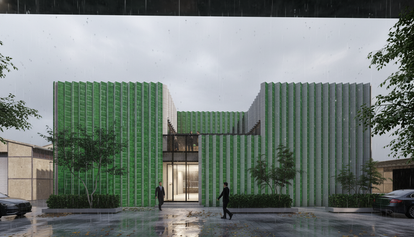 فرش زمرد - نمونه کار معماری مسافرم