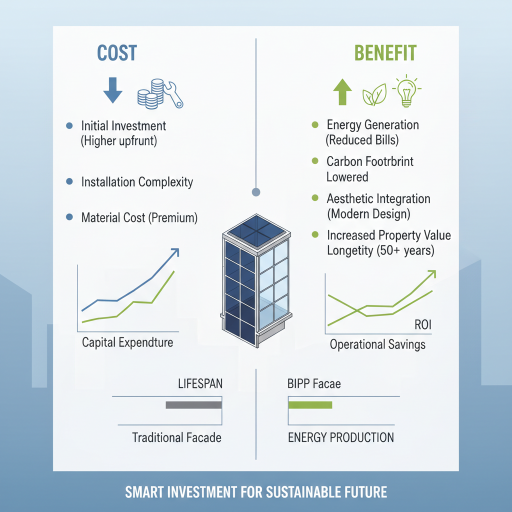 bipv-integrated-facade - نمای ساختمانی با پانلهای خورشیدی